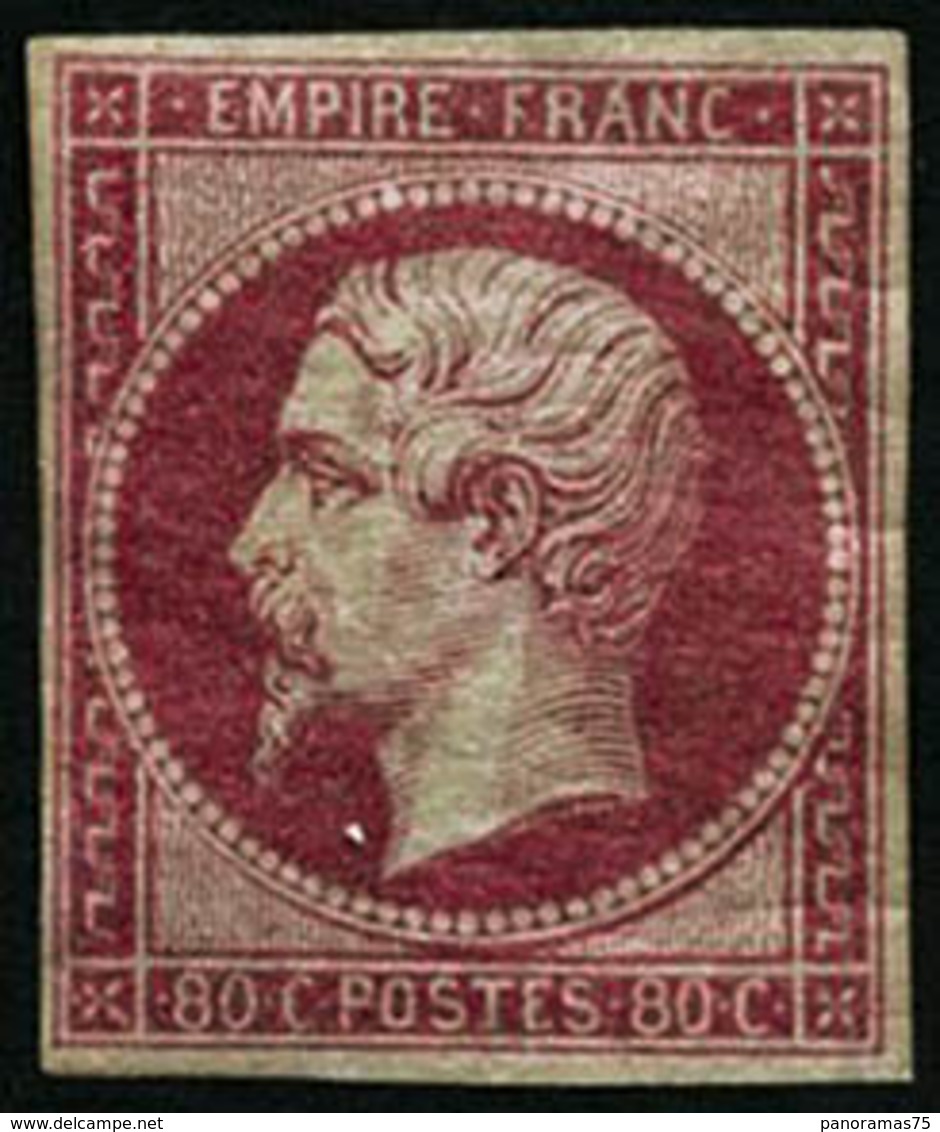 ** N°17B 80c Rose - TB - 1853-1860 Napoléon III.