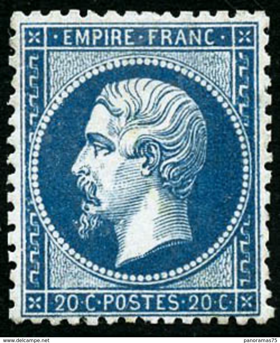 ** N°22 20c Bleu - TB - 1862 Napoléon III.