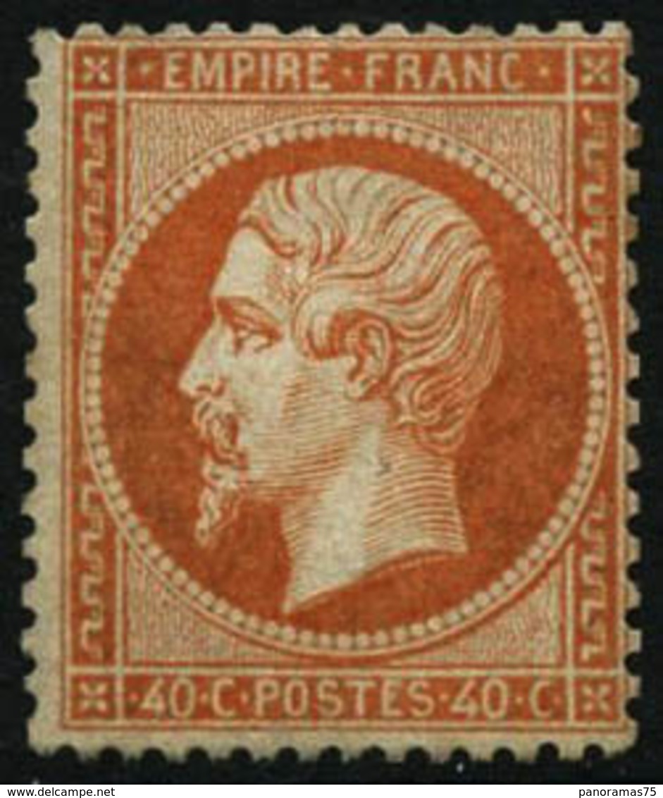 ** N°23 40c Orange - TB - 1862 Napoléon III