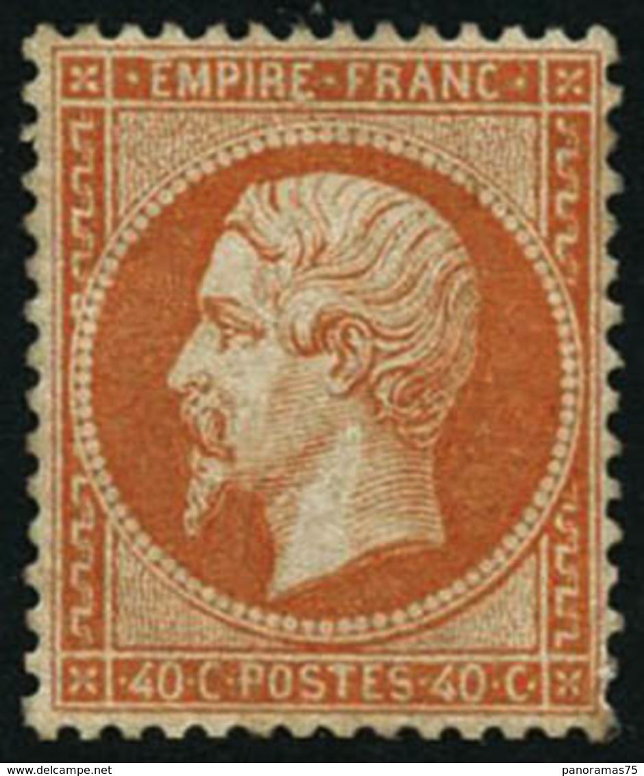 ** N°23 40c Orange - TB - 1862 Napoléon III.