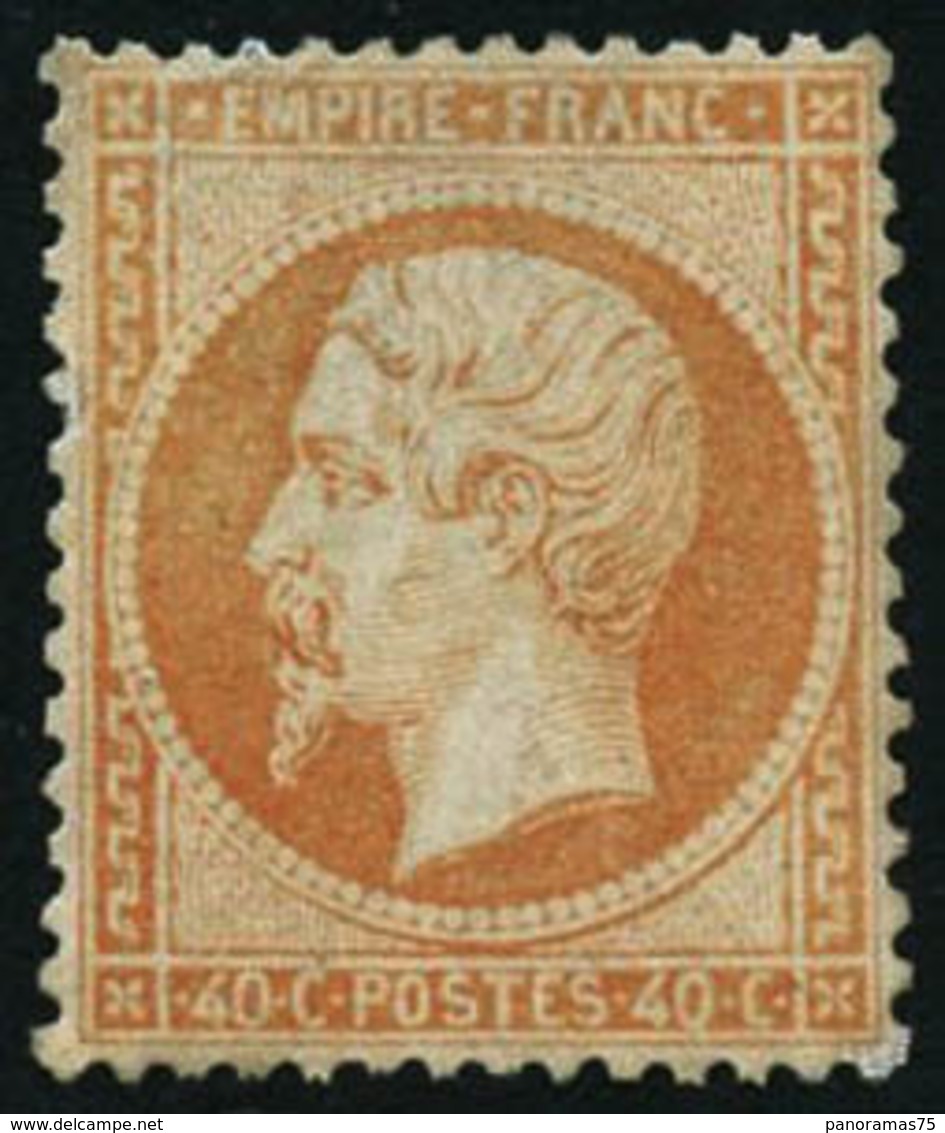 ** N°23 40c Orange - TB - 1862 Napoléon III.