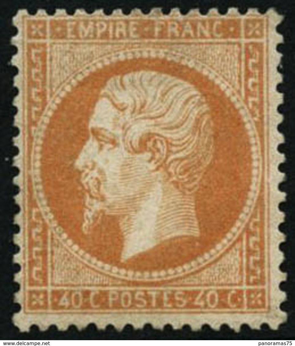 * N°23 40c Orange - TB - 1862 Napoléon III.