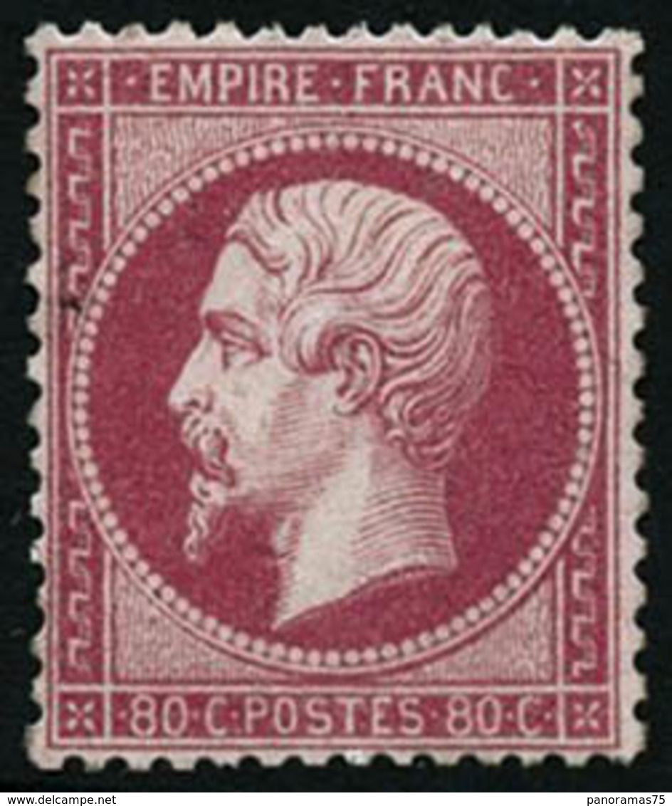 ** N°24 80c Rose - TB - 1862 Napoléon III.