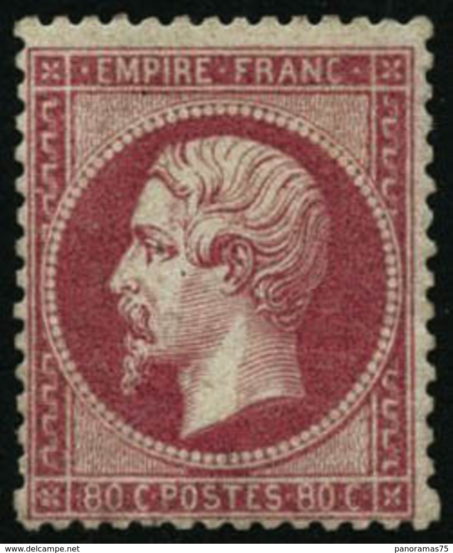 ** N°24c 80c Rose Clair - TB - 1862 Napoléon III.