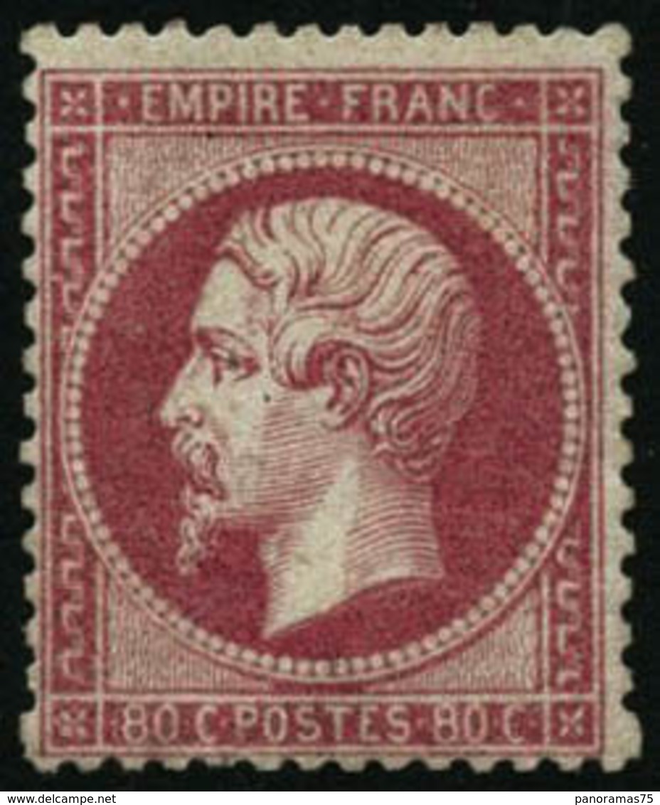 ** N°24c 80c Rose Clair - TB - 1862 Napoleon III