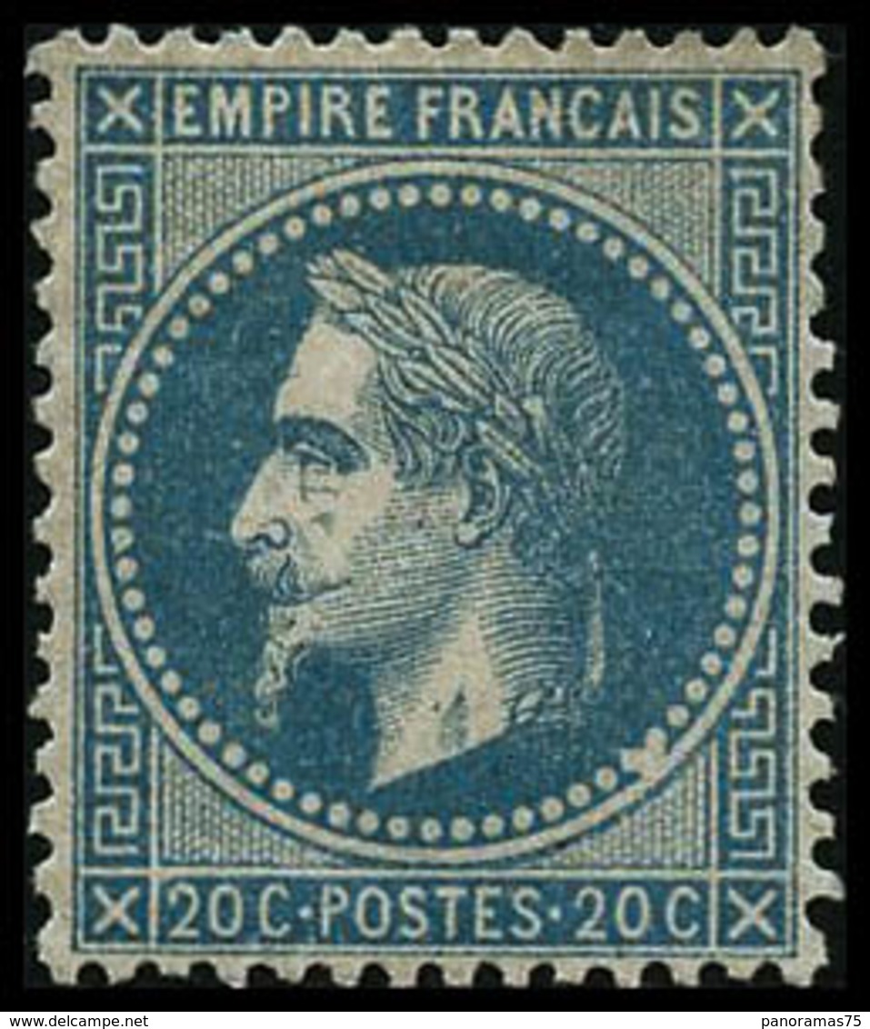 * N°29B 20c Bleu, Type II - TB - 1863-1870 Napoléon III. Laure