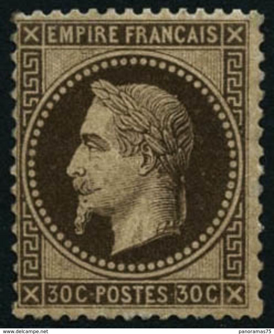 ** N°30 30c Brun - TB - 1863-1870 Napoléon III. Laure