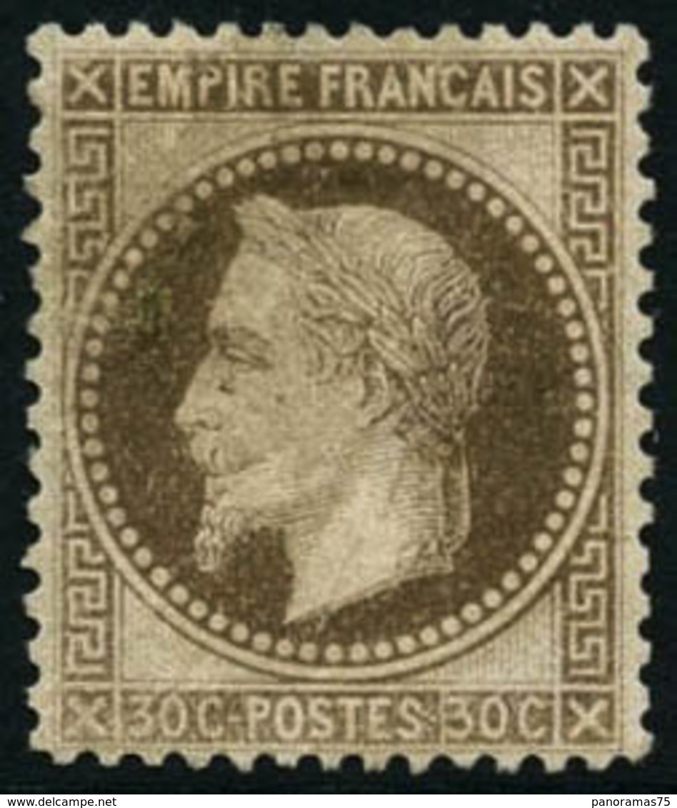 * N°30 30c Brun, Bien Centré, Quasi SC - B/TB - 1863-1870 Napoléon III Lauré