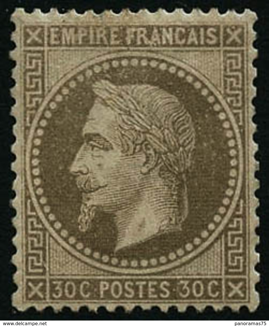 ** N°30a 30c Brun Clair, Pièce De Luxe - TB - 1863-1870 Napoléon III Lauré