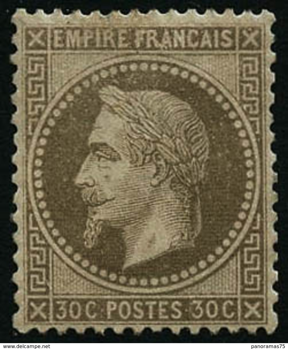 ** N°30a 30c Brun Clair, Pièce De Luxe - TB - 1863-1870 Napoléon III Con Laureles