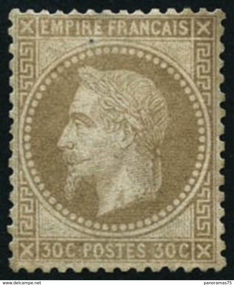 ** N°30a 30c Brun-clair - TB - 1863-1870 Napoléon III Lauré