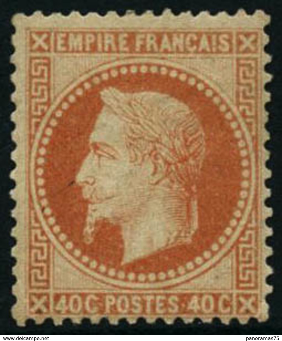 ** N°31 40c Orange, Signé JF Brun - TB - 1863-1870 Napoléon III. Laure