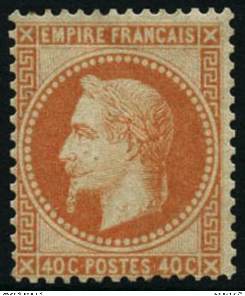 * N°31 40c Orange, Infime Trace De Charnière - TB - 1863-1870 Napoléon III. Laure