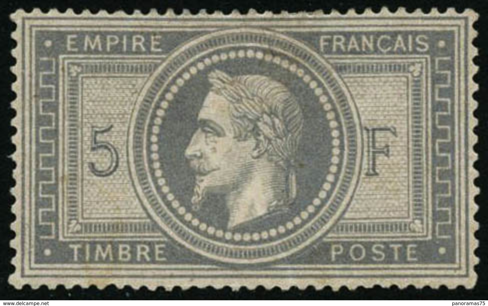 * N°33 5F Empire - TB - 1863-1870 Napoléon III Lauré