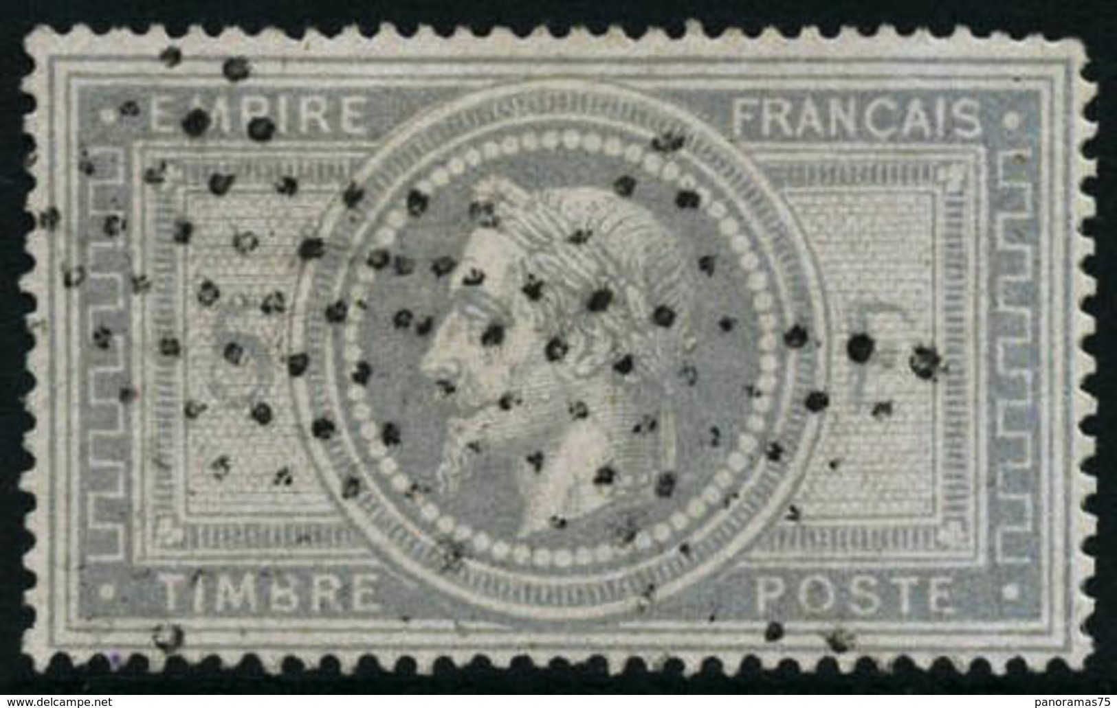 Oblit. N°33 5F Empire - TB - 1863-1870 Napoléon III Lauré