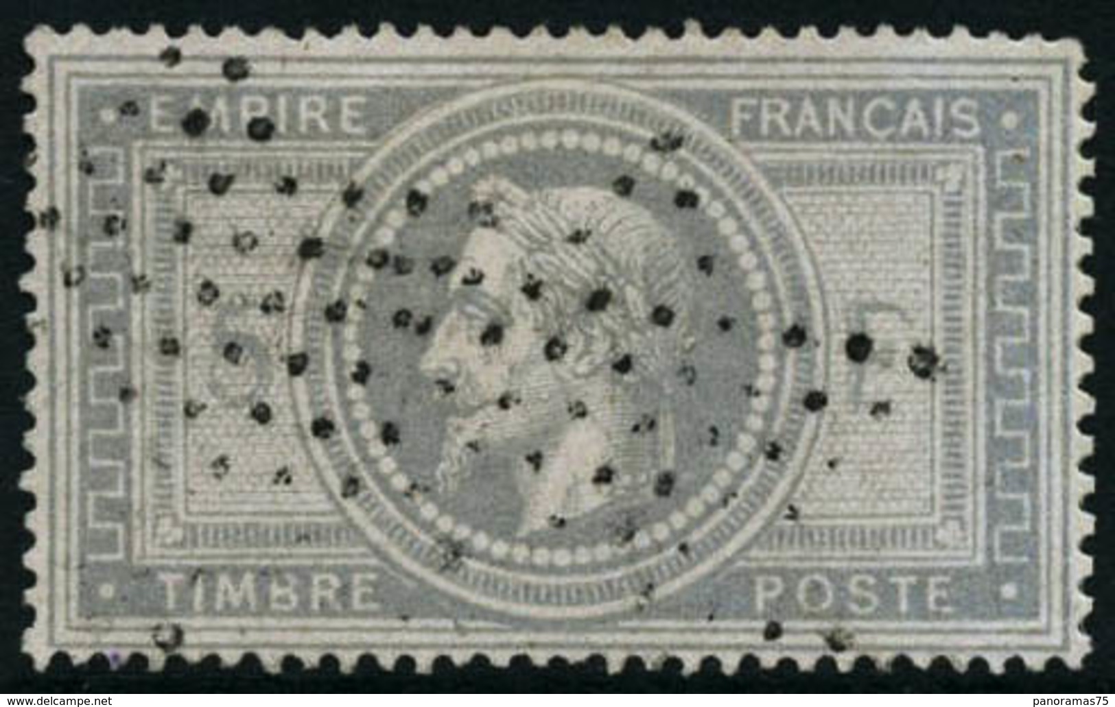 Oblit. N°33 5F Empire - TB - 1863-1870 Napoléon III Con Laureles