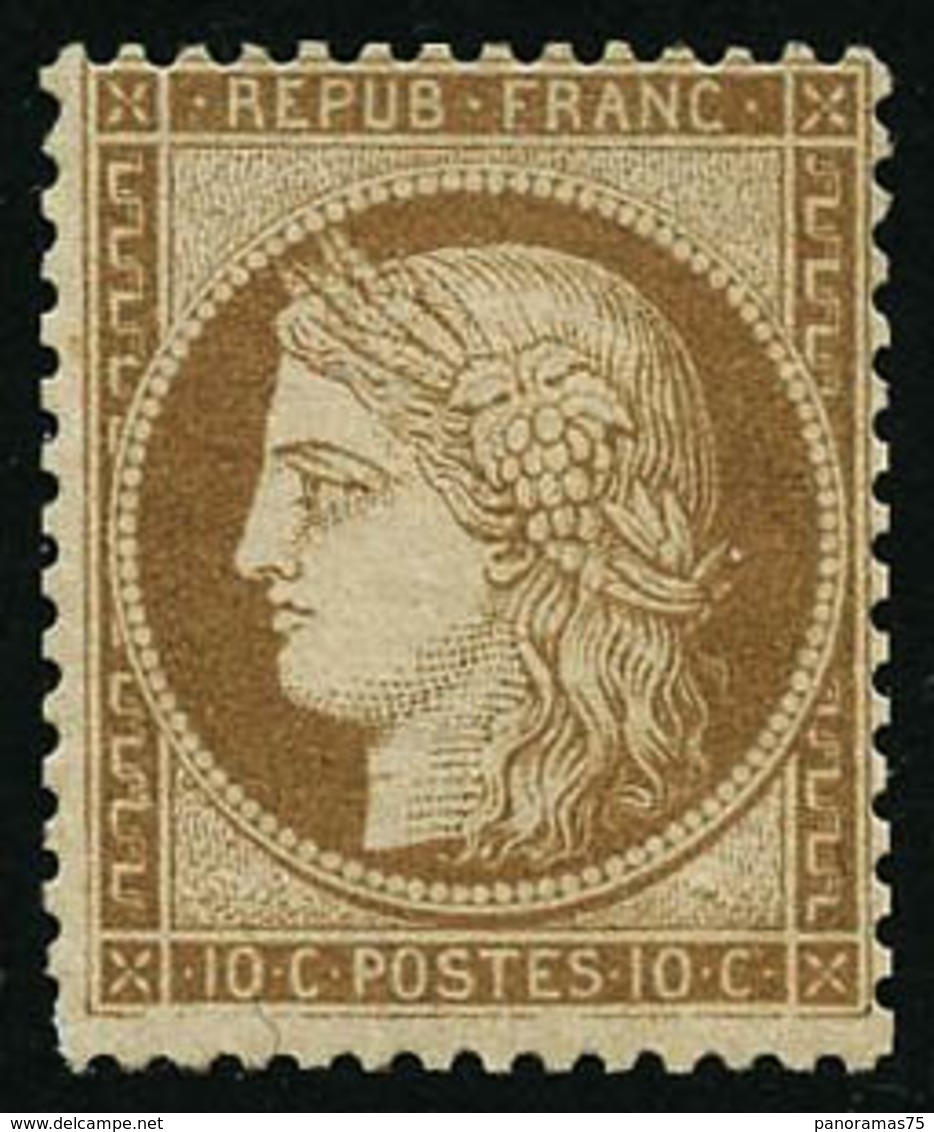 ** N°36 10c Bistre - TB - 1870 Asedio De Paris