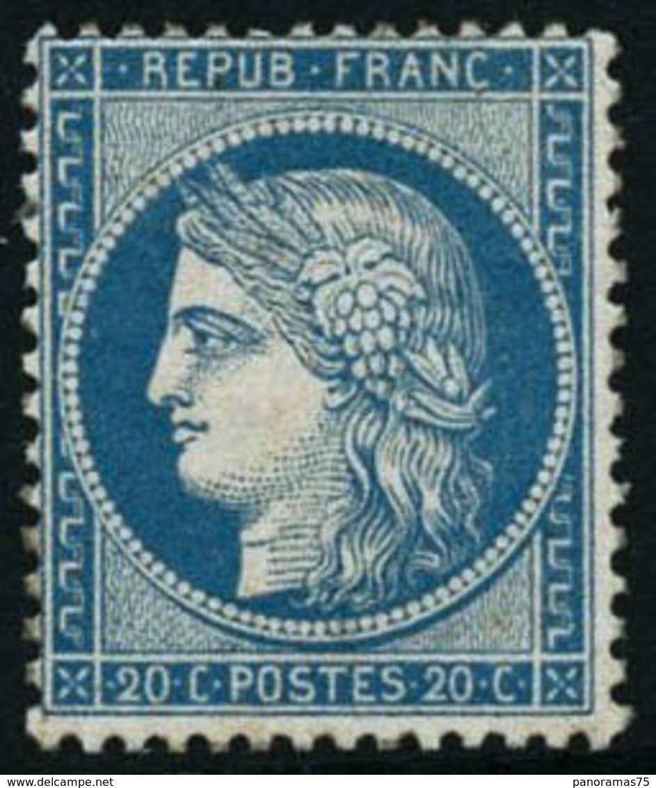 ** N°37 20c Bleu - TB - 1870 Asedio De Paris