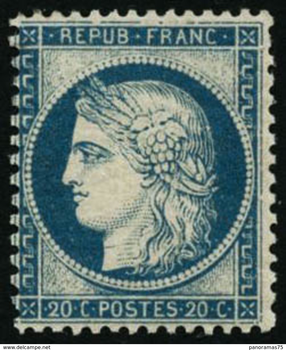 * N°37 20c Bleu - TB - 1870 Siège De Paris