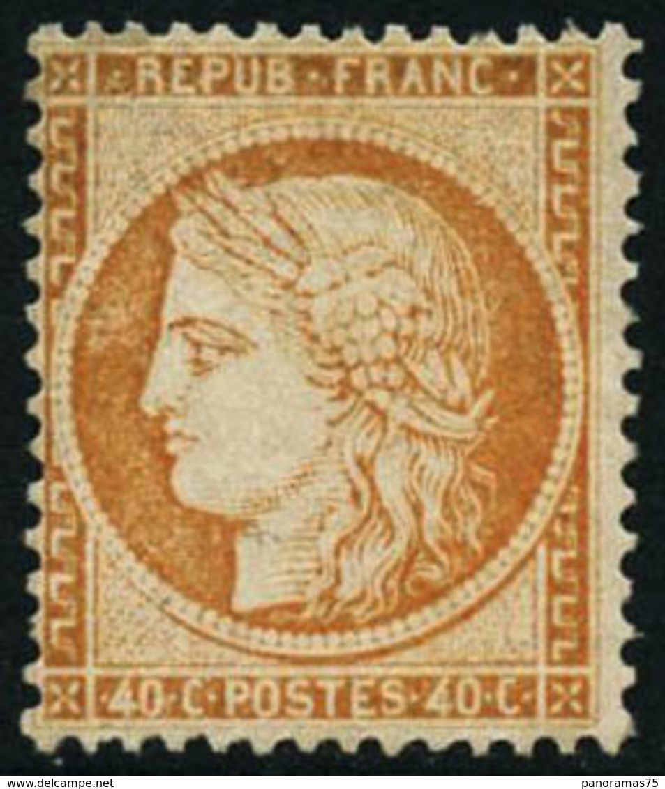 * N°38 40c Orange, Quasi SC - TB - 1870 Belagerung Von Paris