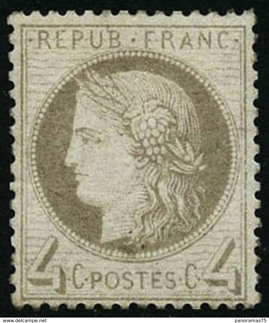 ** N°52 4c Gris - TB - 1871-1875 Cérès