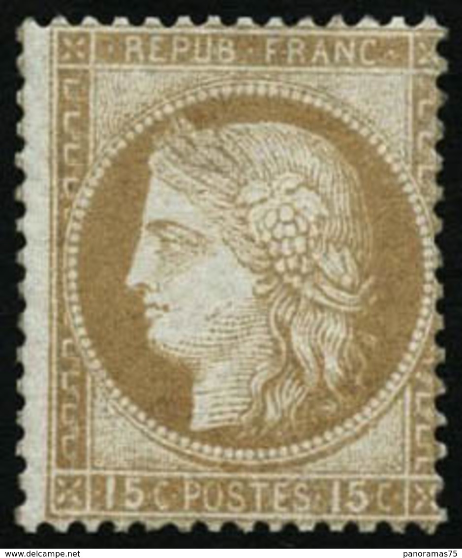 ** N°55 15c Bistre - TB - 1871-1875 Cérès