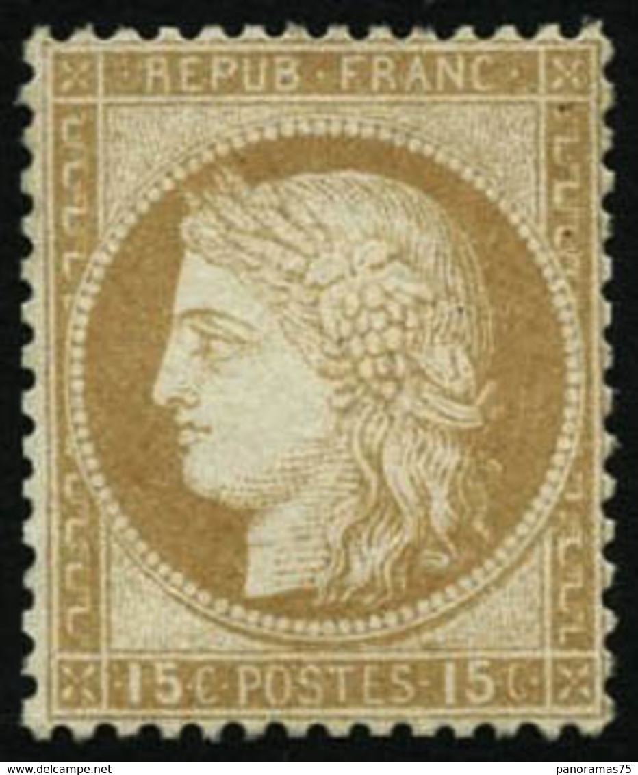 ** N°55 15c Bistre - TB - 1871-1875 Ceres