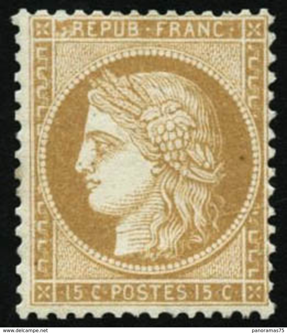 ** N°59 15c Bistre - TB - 1871-1875 Ceres