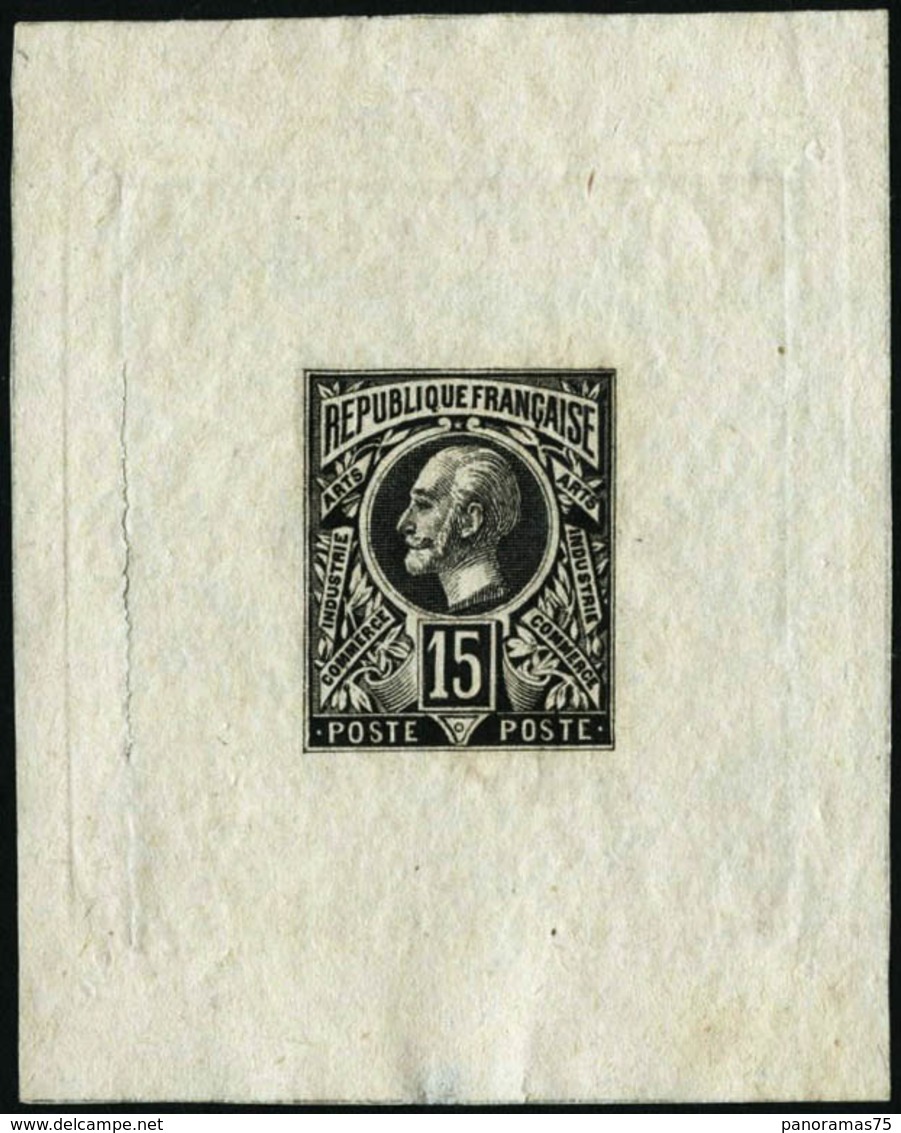 EP (61) 5 épreuves S/cartons Et 1 S/papier Mince D'un Timbre Non émis à L'époque Des Sage - TB - 1876-1878 Sage (Typ I)