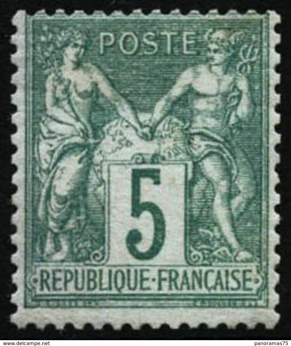 ** N°64 5c Vert, Pièce De Luxe - TB - 1876-1878 Sage (Typ I)