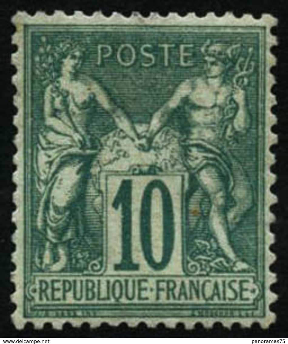 ** N°65 10c Vert, Pièce De Luxe - TB - 1876-1878 Sage (Typ I)