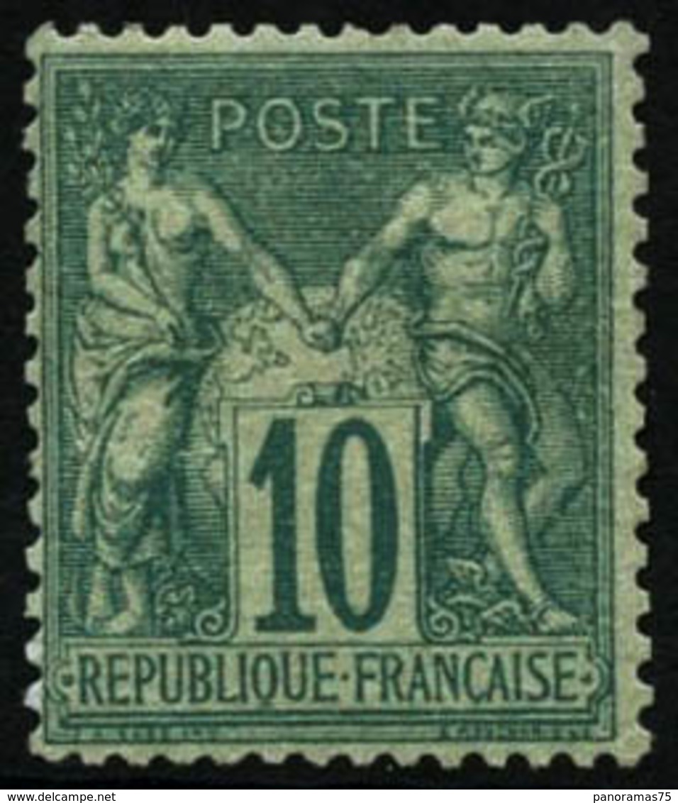 ** N°65 10c Vert - TB - 1876-1878 Sage (Typ I)