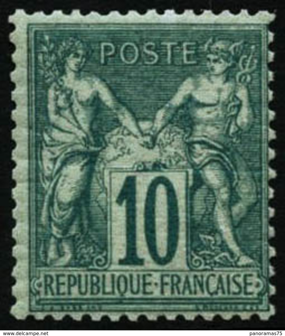 ** N°65 10c Vert - TB - 1876-1878 Sage (Typ I)