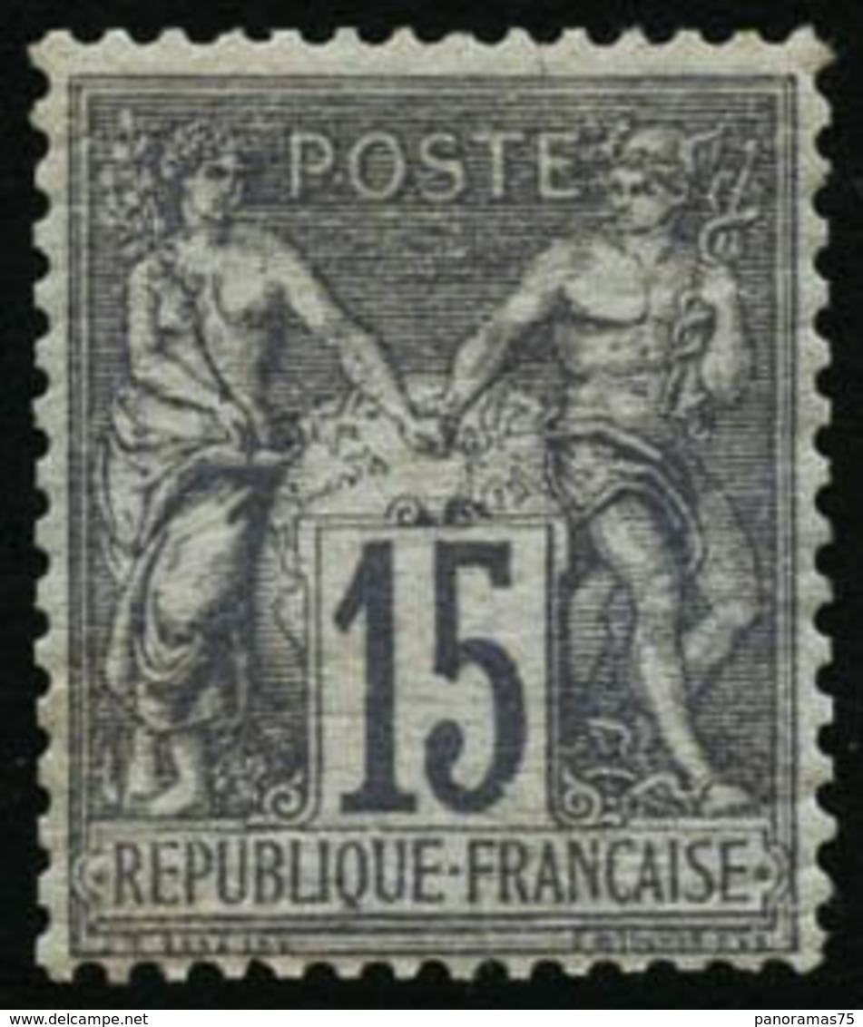 ** N°66 15c Gris - TB - 1876-1878 Sage (Typ I)