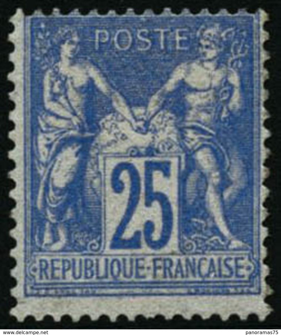 * N°68 25c Bleu - TB - 1876-1878 Sage (Typ I)