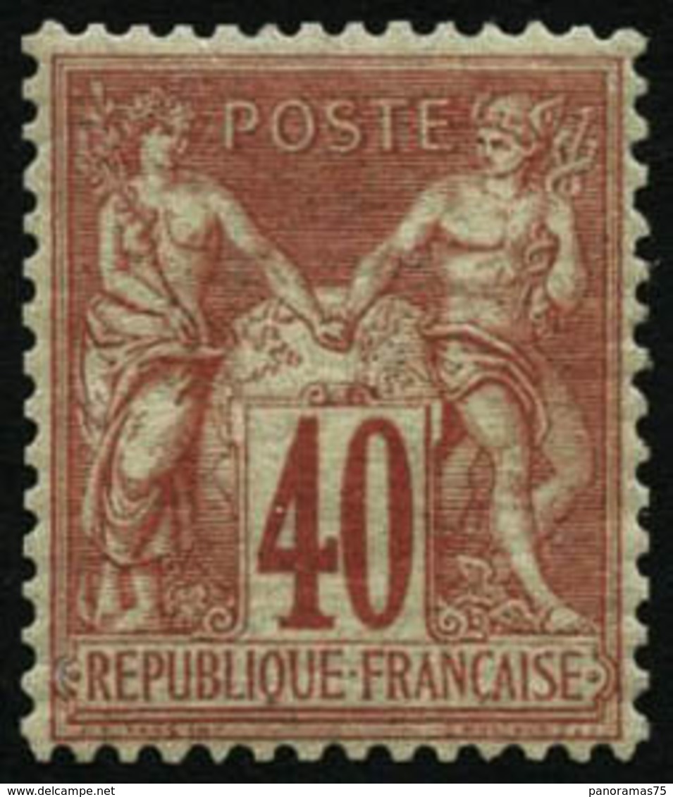 ** N°70 40c Orange - TB - 1876-1878 Sage (Type I)