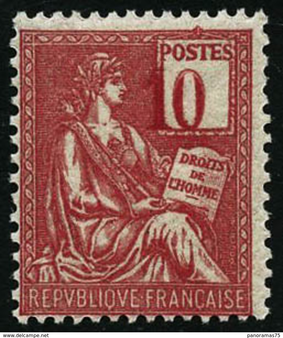 ** N°112a 10c Rose, Variété Chiffres Déplacés - TB - Sonstige & Ohne Zuordnung