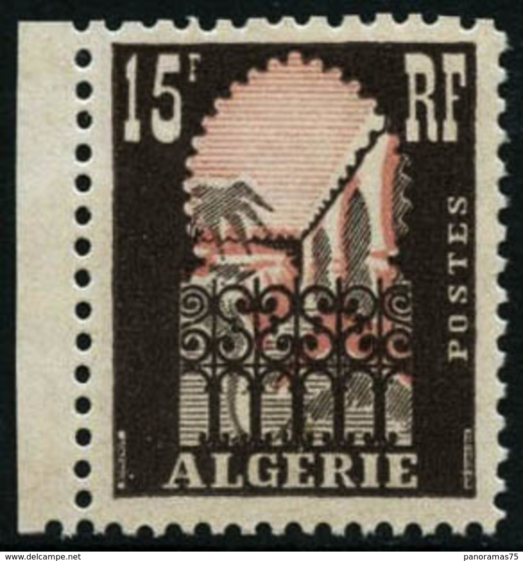 ** N°335 Assimilé 15 Francs Non émis 1956, Type Cour Mauresque Du Musée Du Bardo, Tirage 25 RARE  - TB - Autres & Non Classés