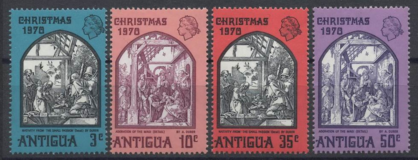 Colonie Britannique ANTIGUA Série Complète 1971 MNH - Altri & Non Classificati