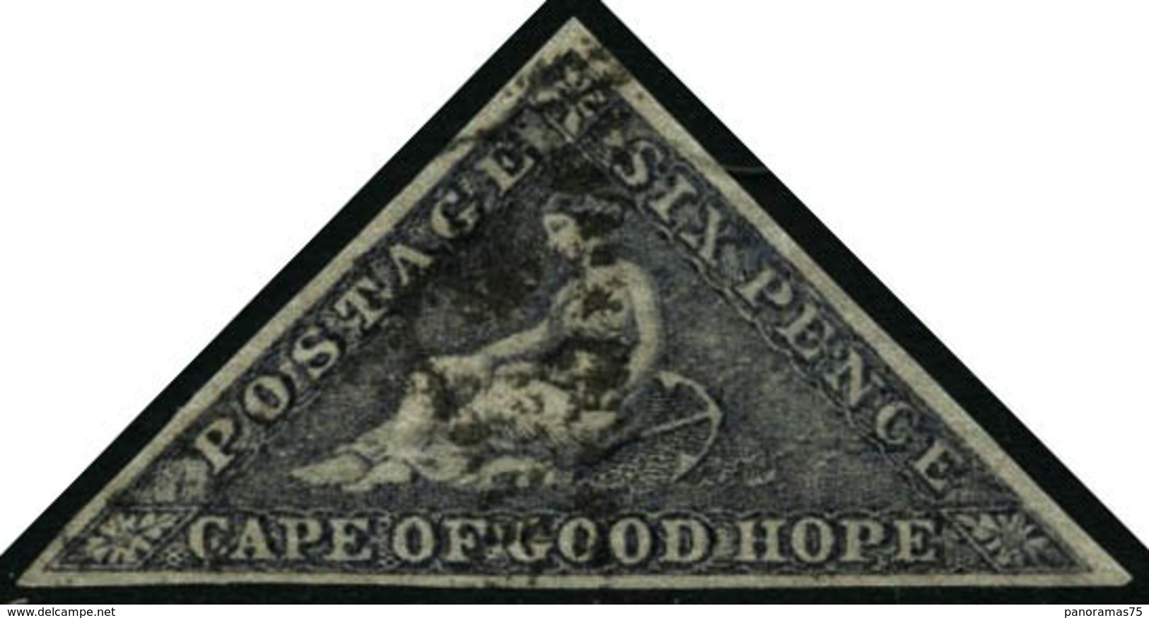 Oblit. N°5a 6p Violet-gris - TB - Kaap De Goede Hoop (1853-1904)