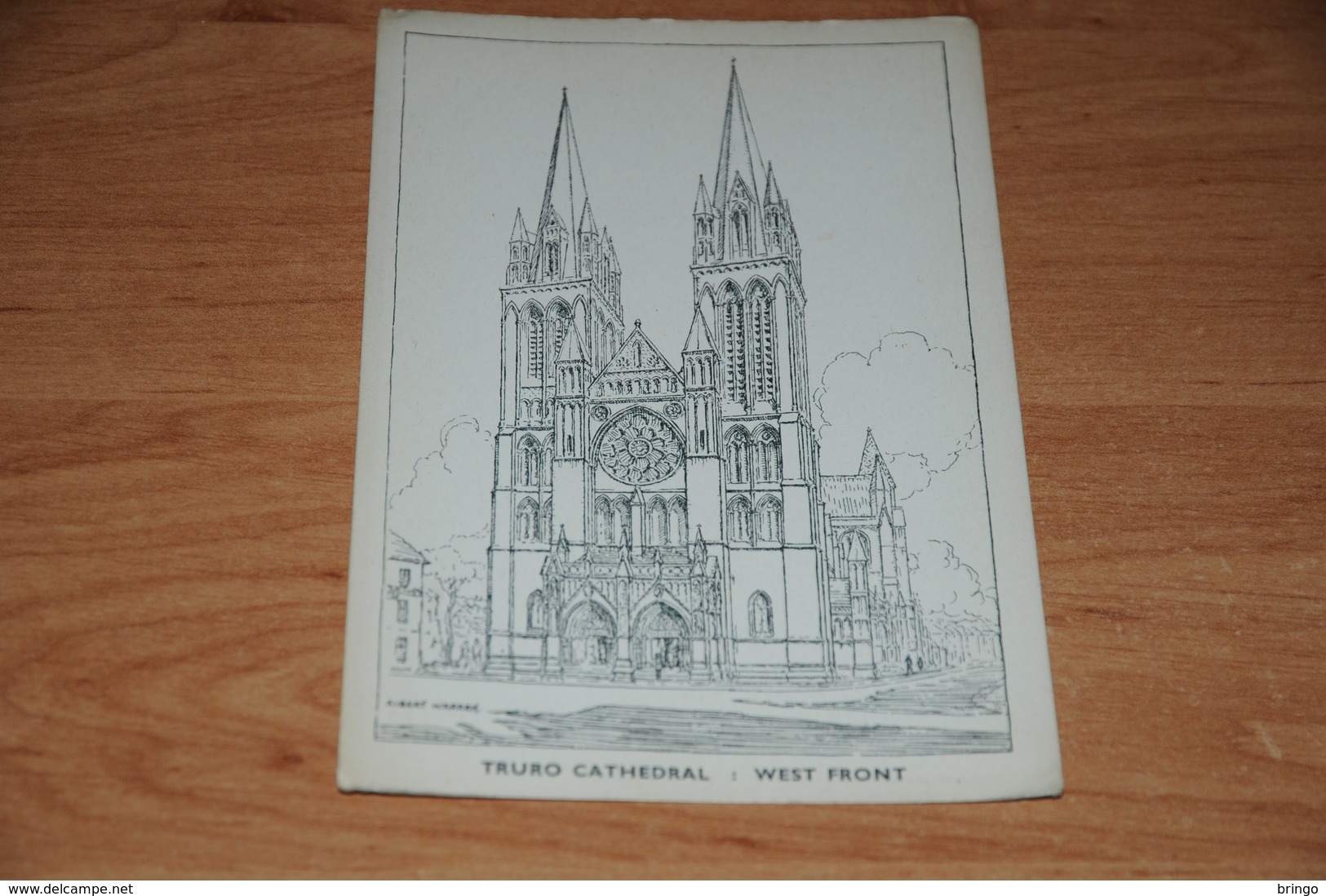 2299-            TRURO CATHEDRAL, WEST FRONT / ALBERT WARREN - Other & Unclassified