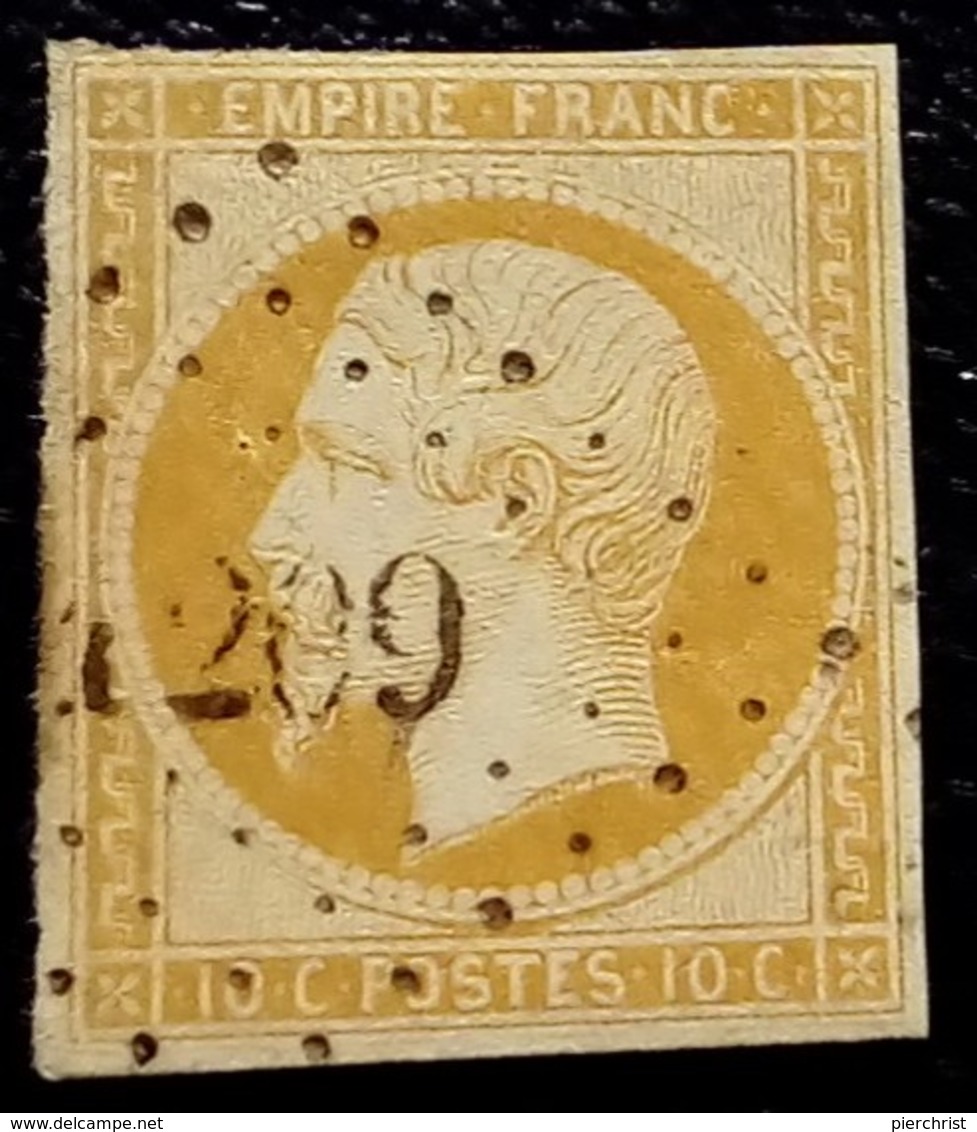 050 - 13 A - PC 1209 Estissac Aube 09 - 1853-1860 Napoléon III