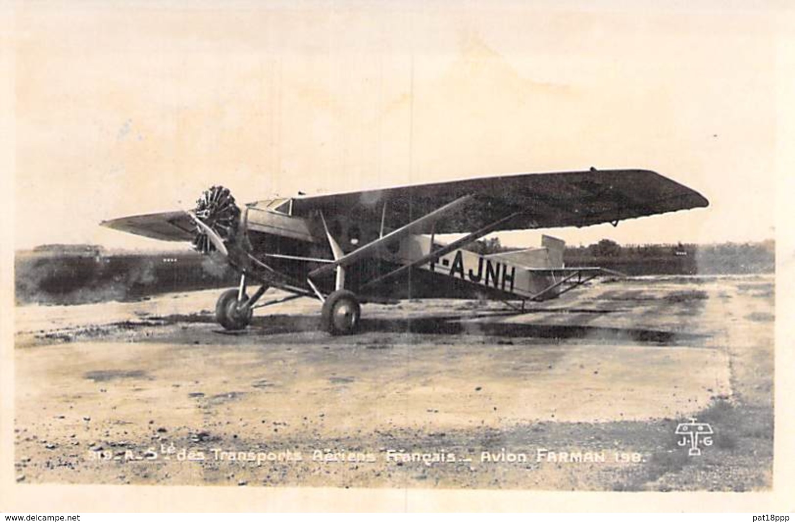 AVIATION Avion MILITARIA (entre 2 Guerres 1919-38) Avion FARMAN 198 - Moteiur RENAULT 270 CV - 5 Passagers - CPSM PF - 1919-1938: Entre Guerres