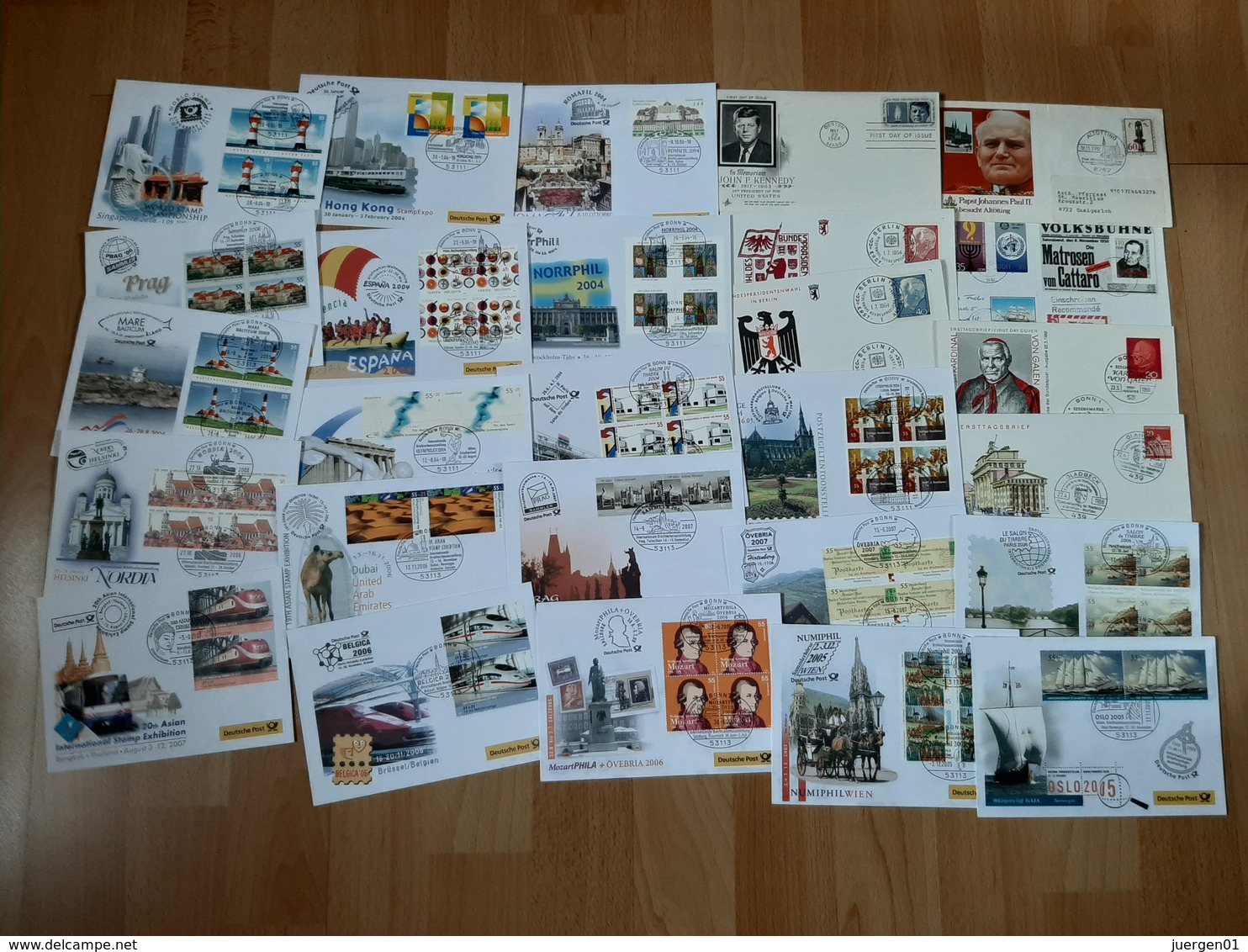1000 Belege , Postkarten und Ansichtskarten