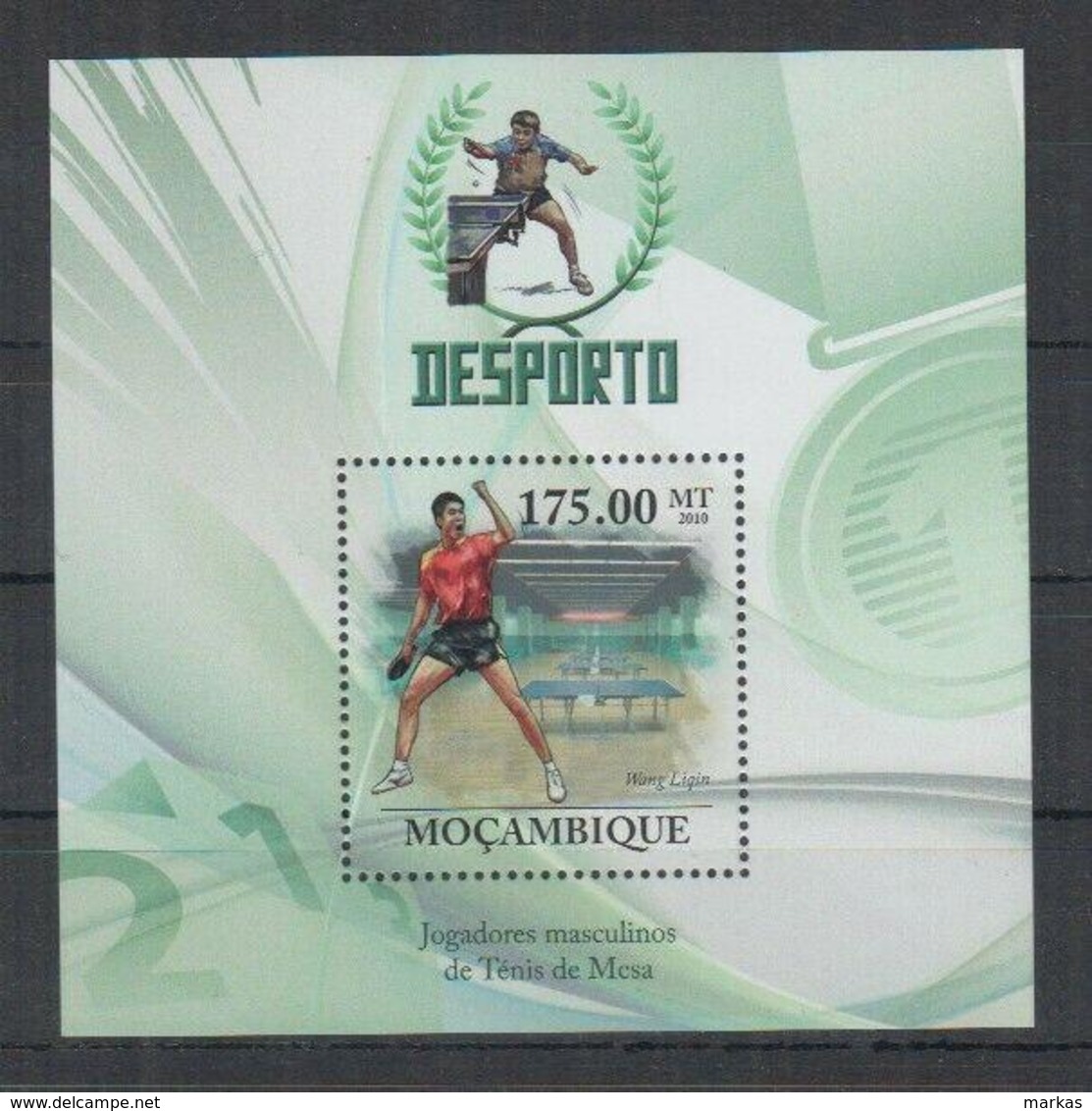 D744. Mozambique - MNH - 2010 - Sport - Table Tennis - Champions - Bl - Other & Unclassified