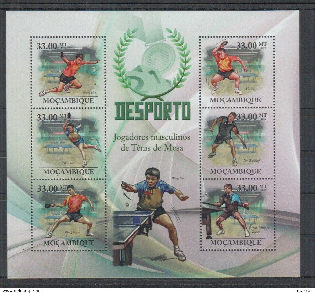 D744. Mozambique - MNH - 2010 - Sport - Table Tennis - Champions - Other & Unclassified