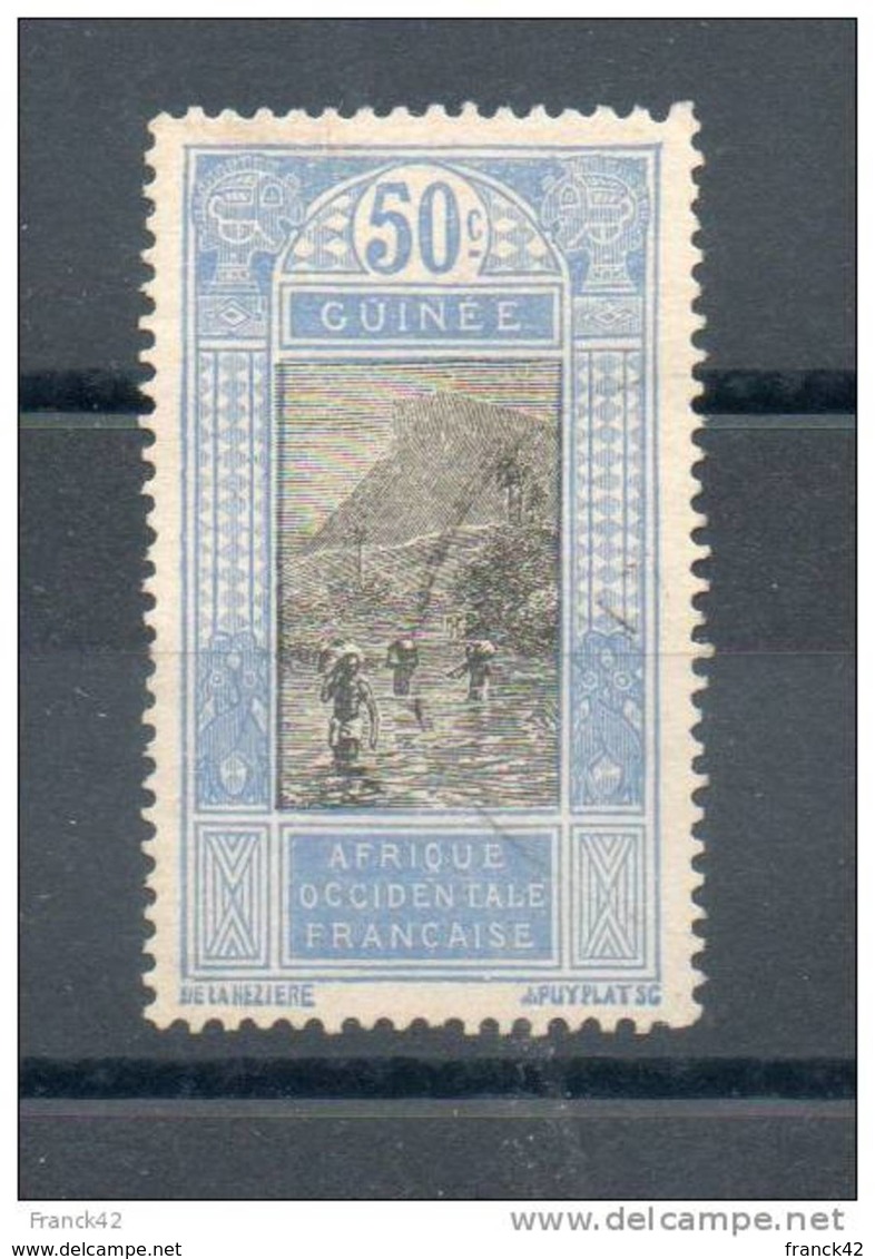 Guinée. 50c Outremer - Other & Unclassified