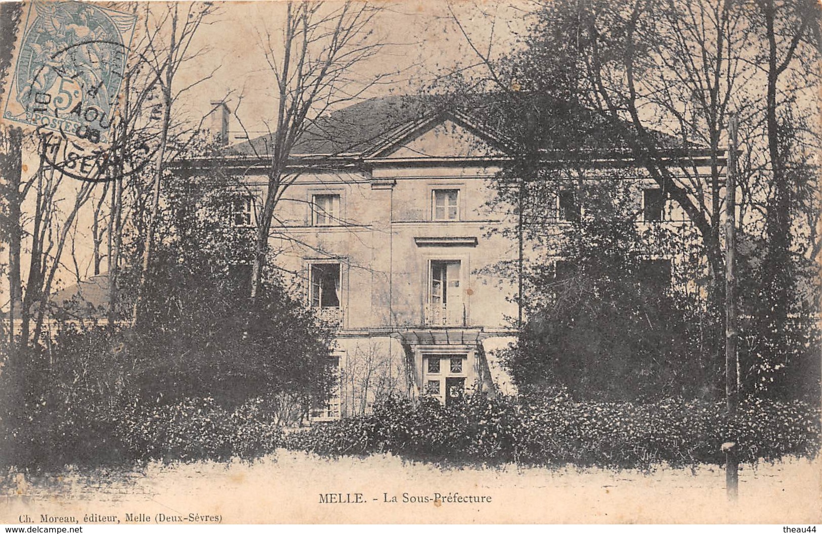 ¤¤   -    MELLE    -  La Sous-Préfecture      -  ¤¤ - Melle