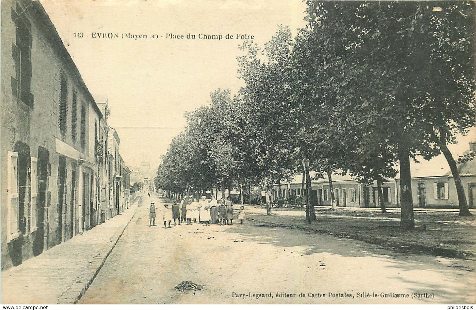 MAYENNE  EVRON  Place Du Champ De Foire - Evron