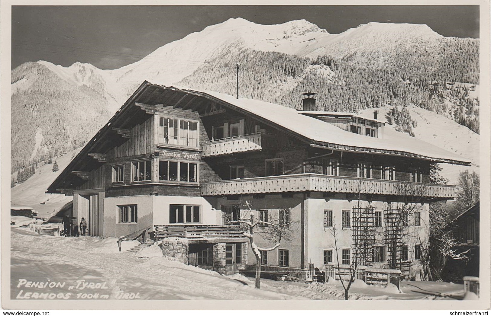 AK Lermoos Lermos Hotel Pension Tyrol Ehrwald Reutte Imst Telfs Nassereith Biberwier Garmisch Partenkirchen Winter Tirol - Lermoos